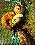 Elizabeth Louise Vigee Le Brun madame mole raymond France oil painting artist